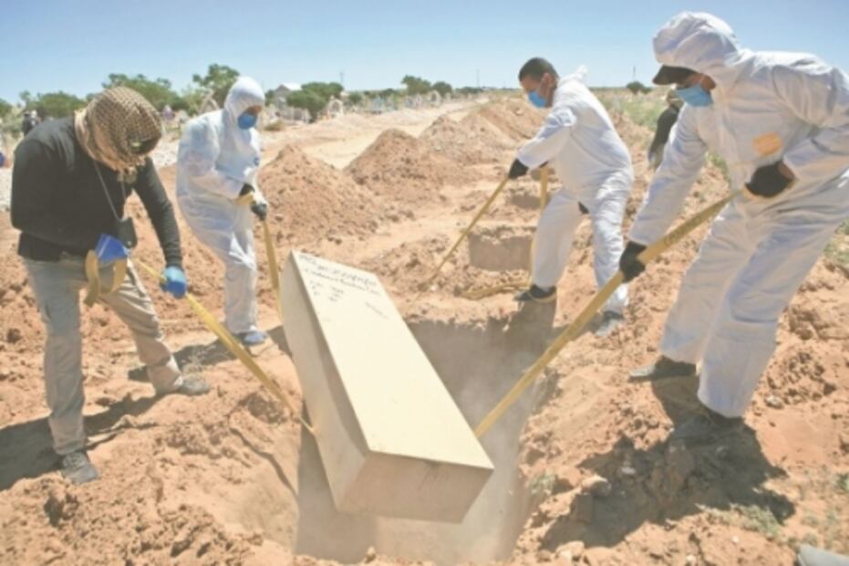 Sin nombre, fallecidos por Covid van a fosa común por saturación Ciudad Juárez