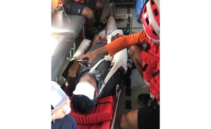 Marina rescata a alpinista accidentado en la Sierra de San Pedro Mártir en BC