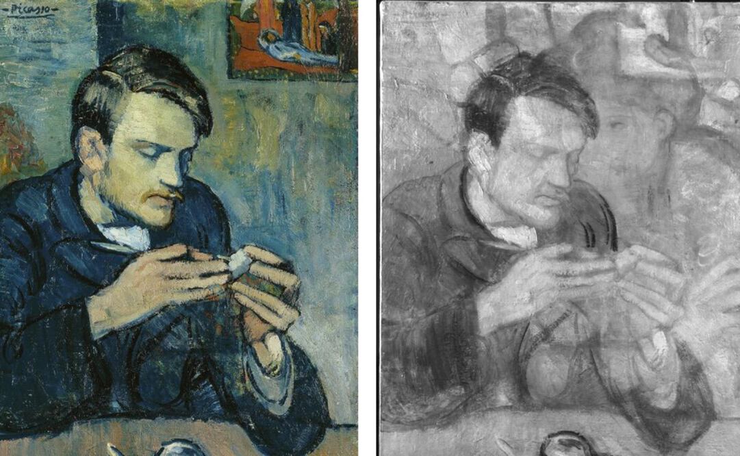 Un retrato inédito del pintor español Pablo Picasso. Foto: EFE/ Colección 'Am Römerholz' de Oskar Reinhart .