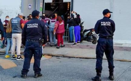 Notifican a negocios sobre medidas por semáforo naranja Covid en Valle de Chalco