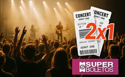 Miércoles 2x1 en Superboletos; ¿qué conciertos tienen promoción este 4 de junio?