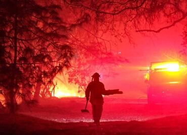 Se registra incendio en el Bosque La Primavera, en el municipio de Zapopan, Jalisco