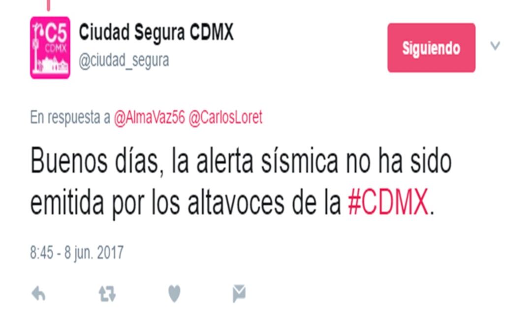 (Foto: , Centro de Comando, Control, Cómputo, Comunicación y Contacto Ciudadano de la Ciudad de México )