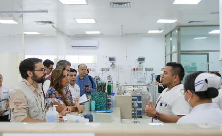 Mara Lezama supervisa necesidades del Hospital General de Cancún; reafirma su compromiso con brindar servicios de salud de calidad y calidez humana