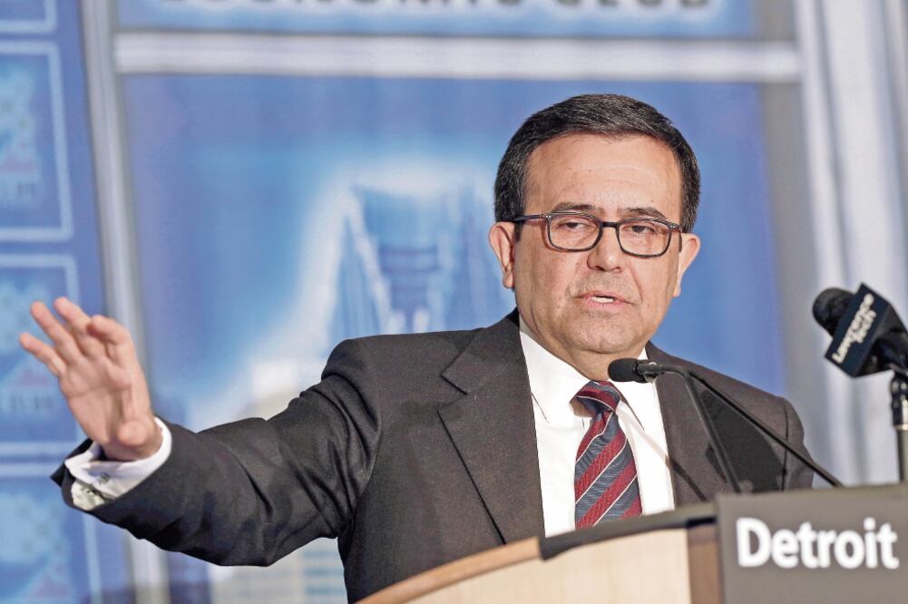 El secretario de Economía, Ildefonso Guajardo, aseguró que también se buscan mejorar acuerdos comerciales con la Unión Europea (ARCHIVO EL UNIVERSAL)