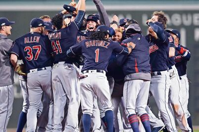 Indians descabella a Boston