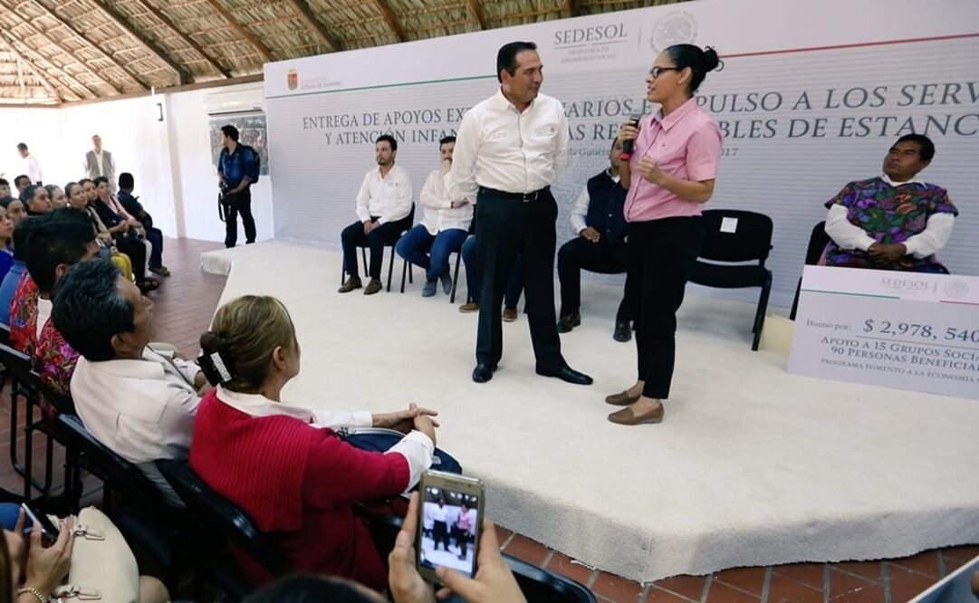El funcionario supervisó en Chiapas la aplicación y los resultados de varios programas sociales. /Tomada de