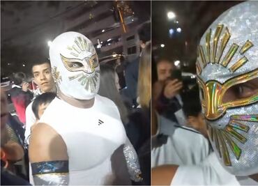 VIDEO: Místico y su reacción al ser sorprendiendo por el sismo en plena lucha