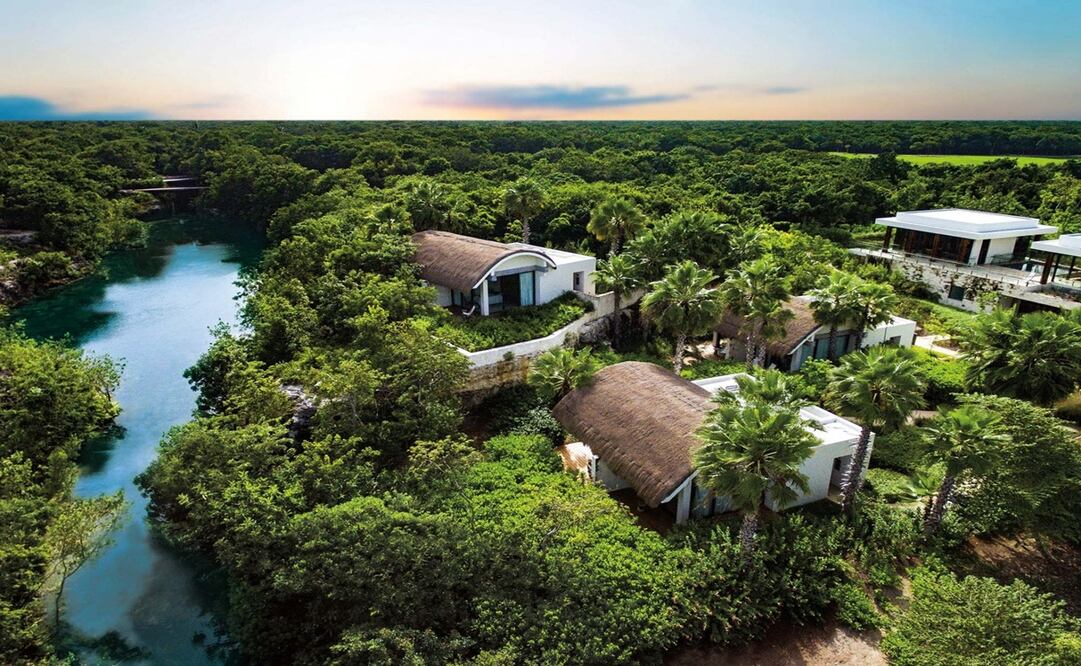 El hotel Andaz Mayakoba se encuentra rodeado de naturaleza, canales y lujo. Foto: Cortesía Andaz Mayakoba