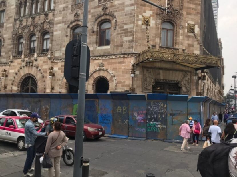 Gobierno CDMX blinda monumentos y edificios, previo a marcha por la Erradicación de la Violencia contra las Mujeres