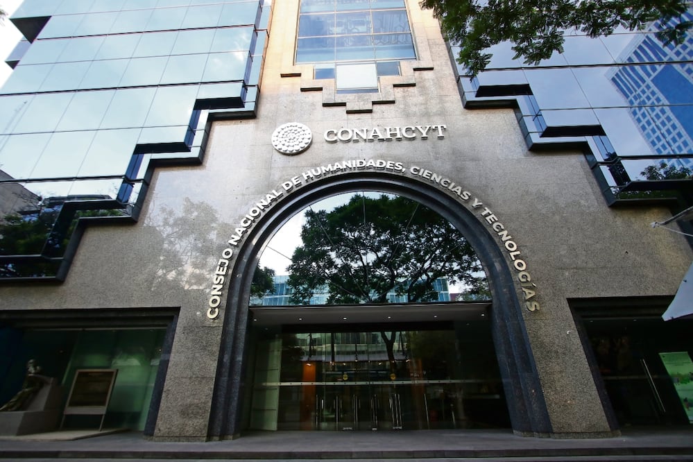 La sede del Consejo, ubicada en Avenida Insurgentes, lució su nuevo nombre, con la palabra Humanidades incluida, a principios de junio pasado.  Foto: Archivo / EL UNIVERSAL
