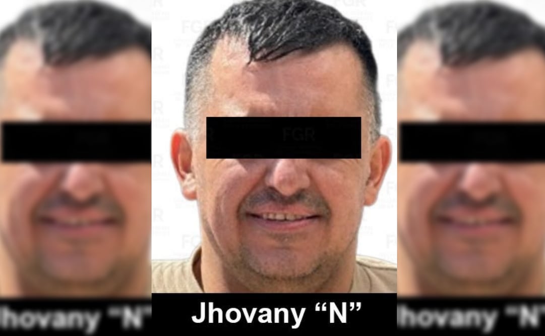 Dictan prisión preventiva a Jhovany "N". miembro de la Familia Michoacana (18/06/2026). Foto: Especial