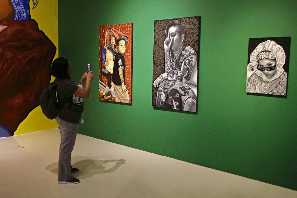 Fotografía de la exposición en el Museo Universitario del Chopo, en mayo de 2019.