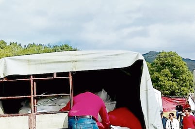 EZLN da 10 ton de víveres a maestros en resistencia