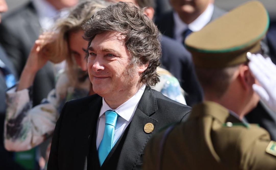 El presidente argentino Javier Milei. Foto: AFP