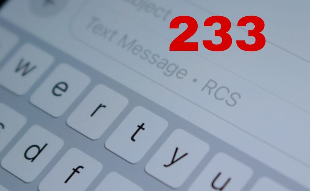 ¿Qué significa cuando me mandan 233 por WhatsApp? Foto: Especial