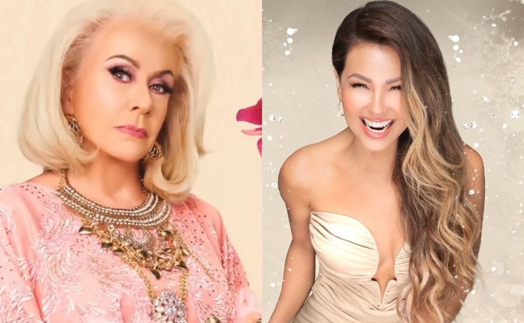 Laura Zapata y Thalía. Foto: Instagram oficial.