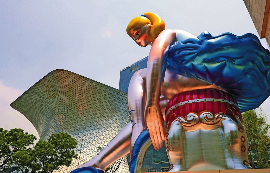 El Museo Jumex presenta una colección de Marcel Duchamp y Jeff Koons. (Foto: Adriana Hernández. El Universal)