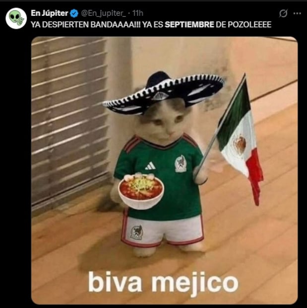 Los mejores memes que dejó la llegada de septiembre. Foto: Captura de pantalla