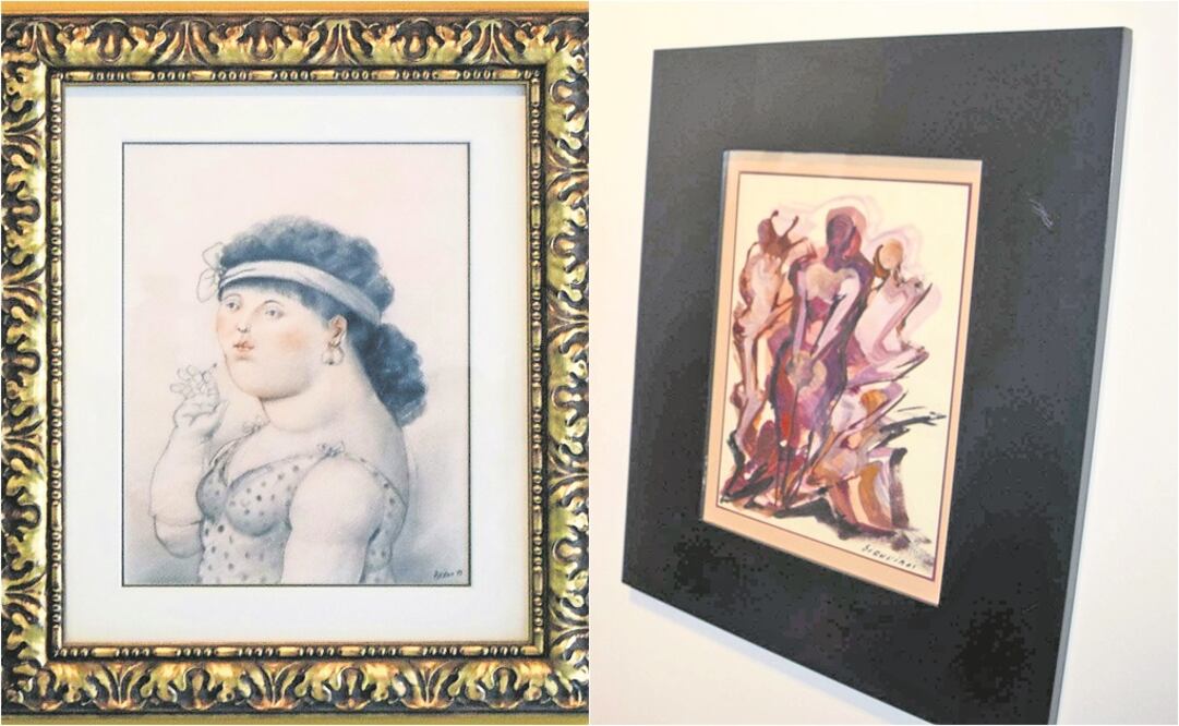 Woman , 1993, de Fernando Botero, es exhibida en la muestra. Obras de Siqueiros también forman parte de la exposición. (FOTOS: MIGUEL ÁNGEL CARMONA. EL UNIVERSAL)