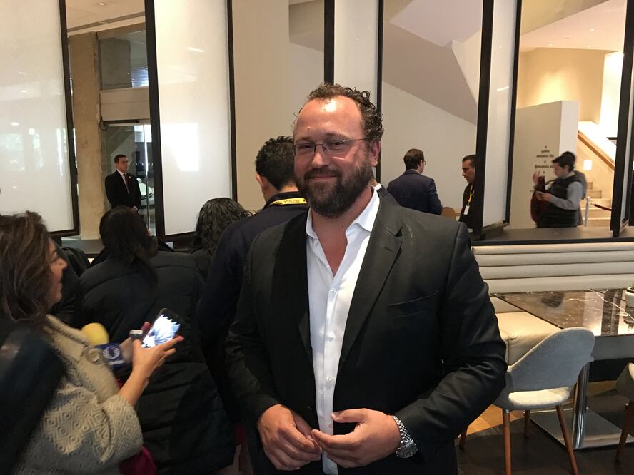 Flavio Volpe, presidente de la Asociación de Fabricantes de Partes Automotrices de (APMA) de Canadá (Foto: Miguel Pallares / EL UNIVERSAL)