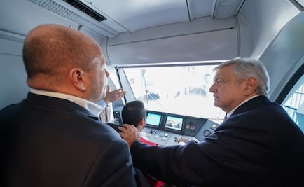 AMLO y Alfaro recorren obras del metro de Guadalajara