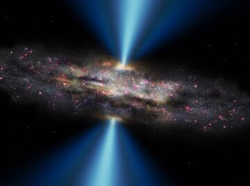 Agujeros negros supermasivos, un túnel en las galaxias