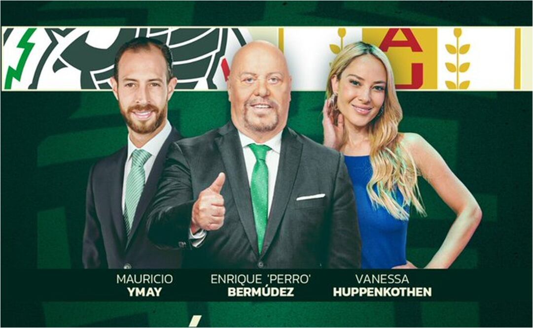 Ymay, Perro Bermúdez y Huppenkothen regresan a TUDN. FOTO: @TUDNMEX