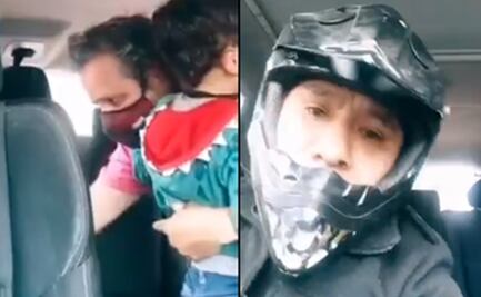 Cae "El Bombín", asaltante que fue grabado robando camioneta con niño a bordo