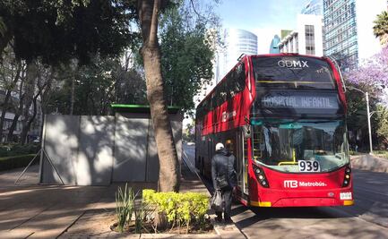 Metrobús cierra estaciones por protestas del 8M
