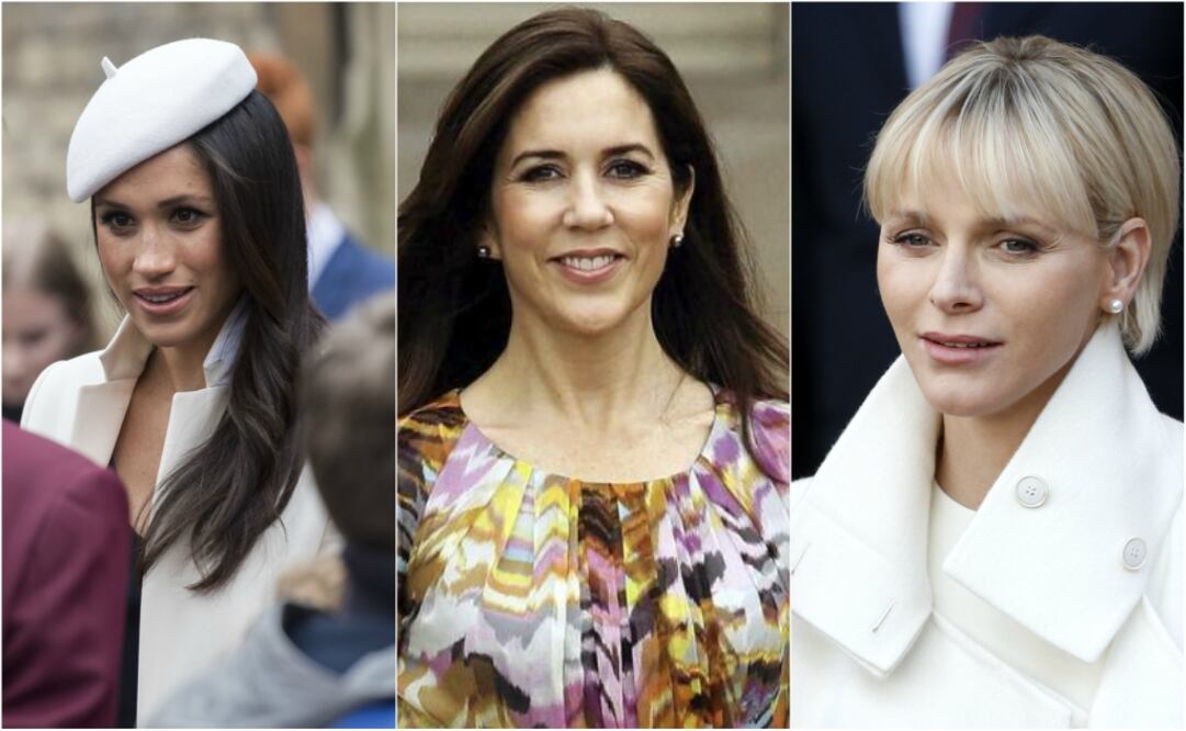 Ellas pasaron de ser plebeyas a convertirse en princesas. (Foto: AFP, EFE)