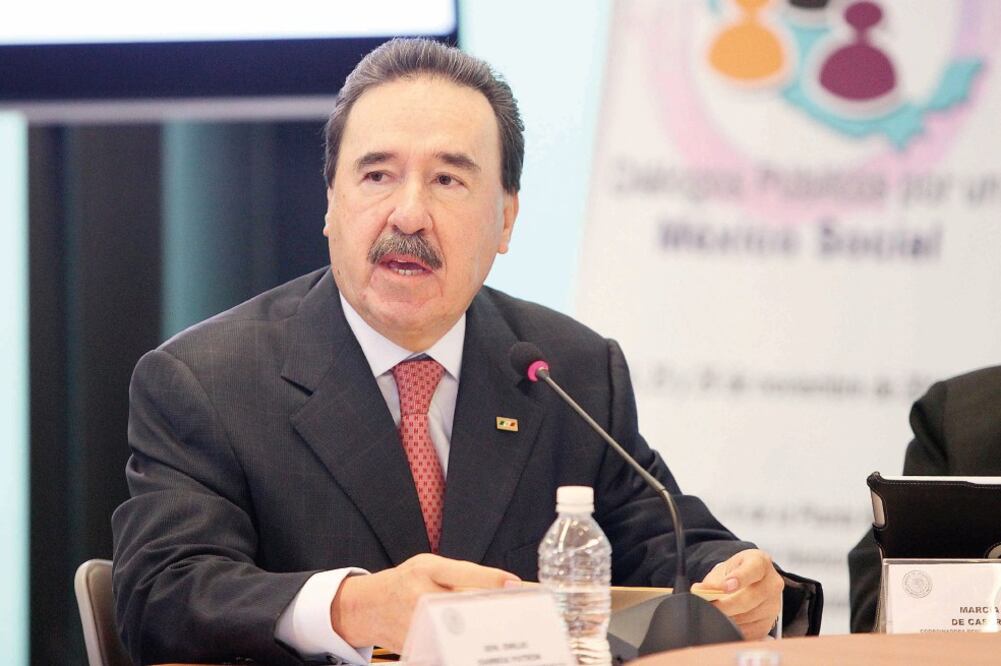 Emilio Gamboa Patrón, coordinador de la bancada del PRI en el Senado de la República (Archivo. EL UNIVERSAL)