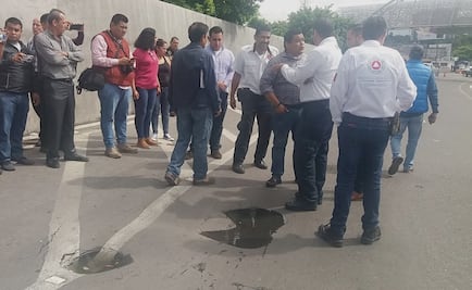 Cierran parcialmente Paso Exprés por dos nuevos hundimientos