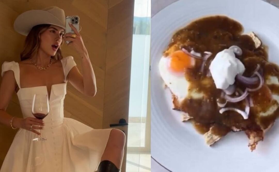 Michelle Salas comparte su particular receta de chilaquiles. Foto: Instagram vía @ michellesalasb