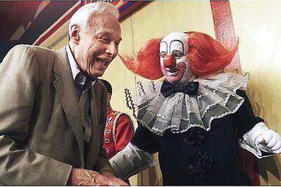 Muere el más popular de los payasos, Bozo