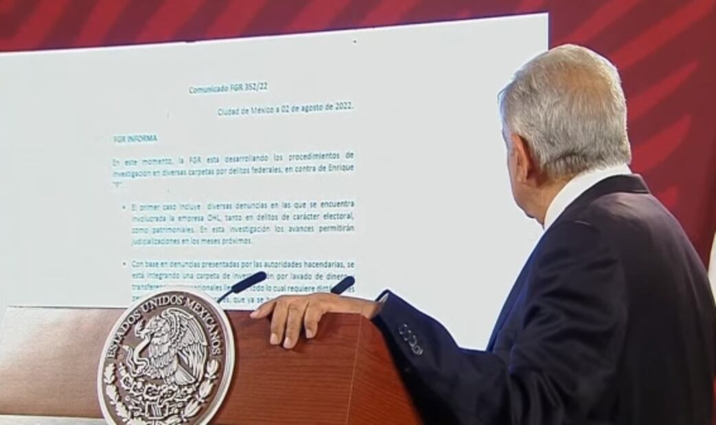 La mañanera de AMLO, 3 de agosto, minuto a minuto