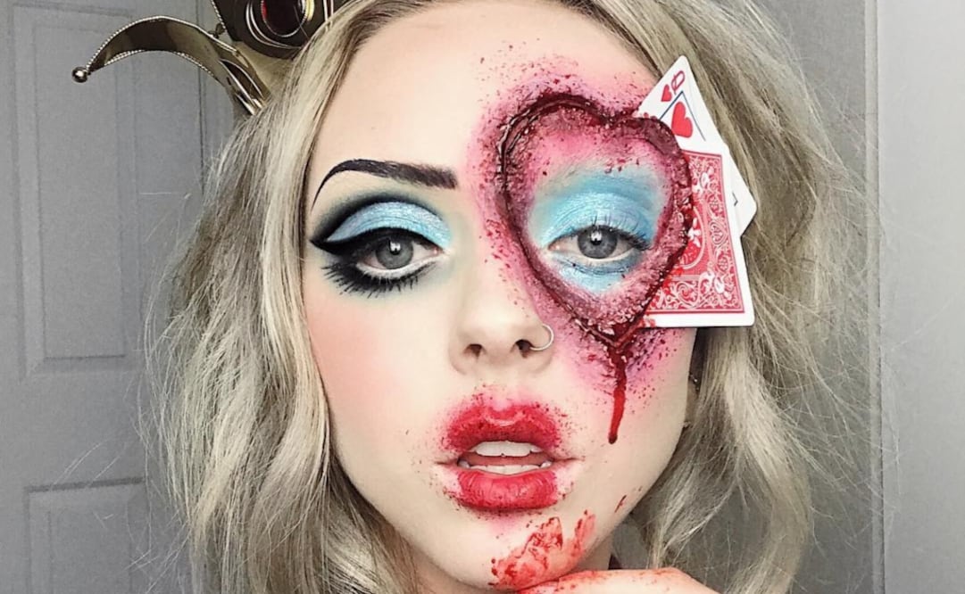 Con estas ideas, el maquillaje será el único que necesitarás para asustar a todos. Foto: Instagram cosmobyhaley