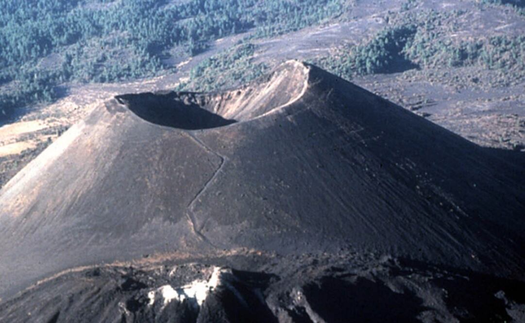 Ubicado en Michoacán, emergió entre un maizal el 20 de febrero de 1943, a las 16:30 horas. (FOTO: UNAM)