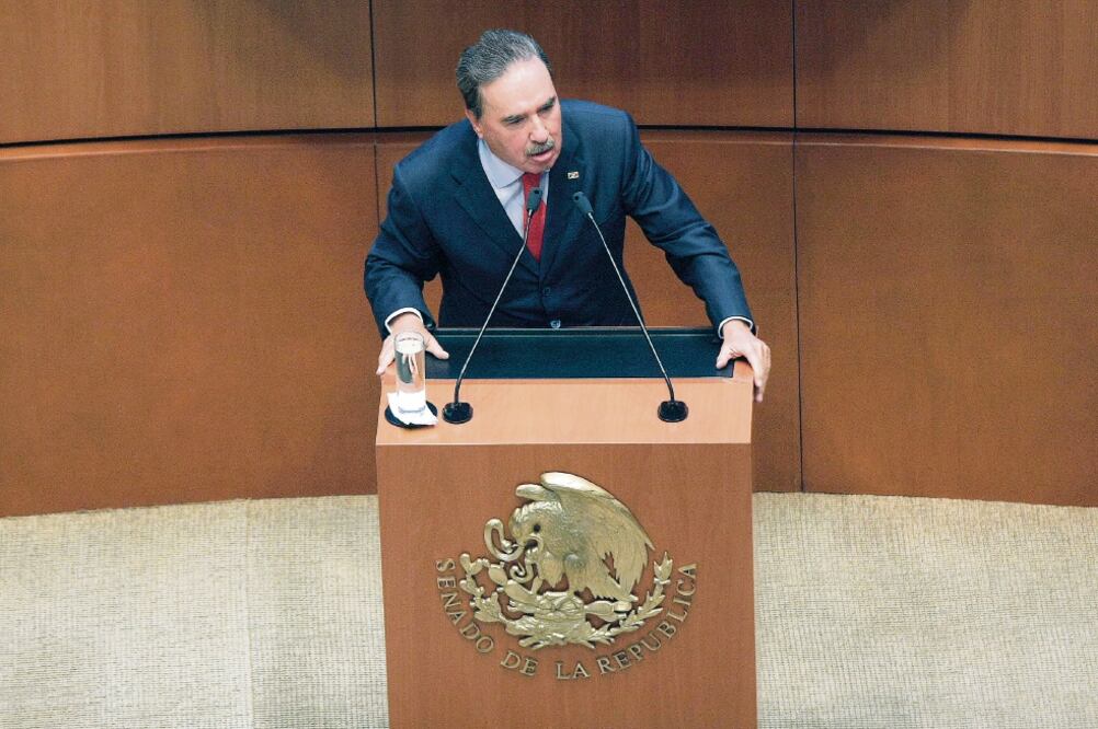 Generación de empleos. Emilio Gamboa informó que en el sexenio de Enrique Peña Nieto se han generado más de tres millones 200 mil empleos (ARCHIVO EL UNIVERSAL)