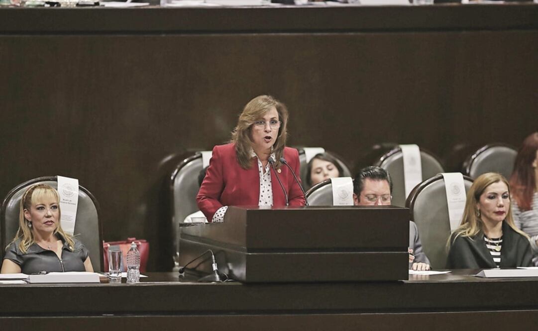 Rocío Nahle en San Lázaro (ARCHIVO/ EL UNIVERSAL)