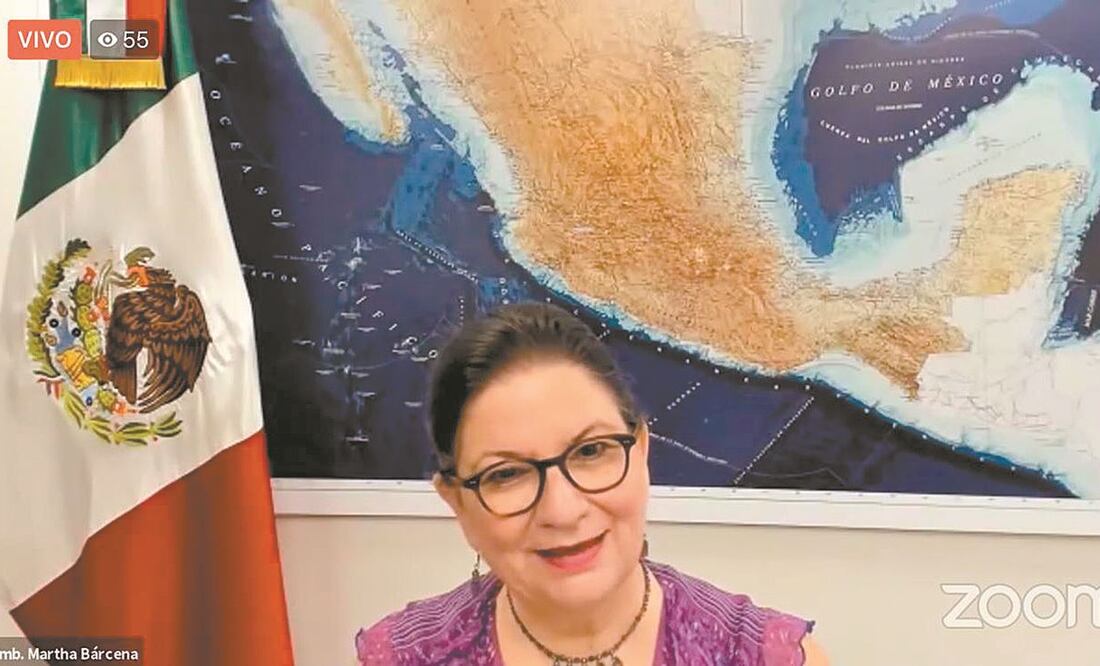 Martha Bárcena, embajadora de México en Estados Unidos, dijo que se busca evitar otro hecho como el asesinato de mexicanos en un centro comercial de El Paso, Texas, en 2019. @ MARTHA_ BARCENA