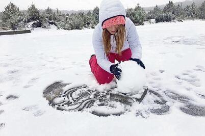 Manto blanco cubre Paso de Cortés