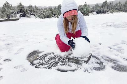Manto blanco cubre Paso de Cortés