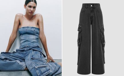 ¡Alerta tendencia! Jeans cargo para un look ganador