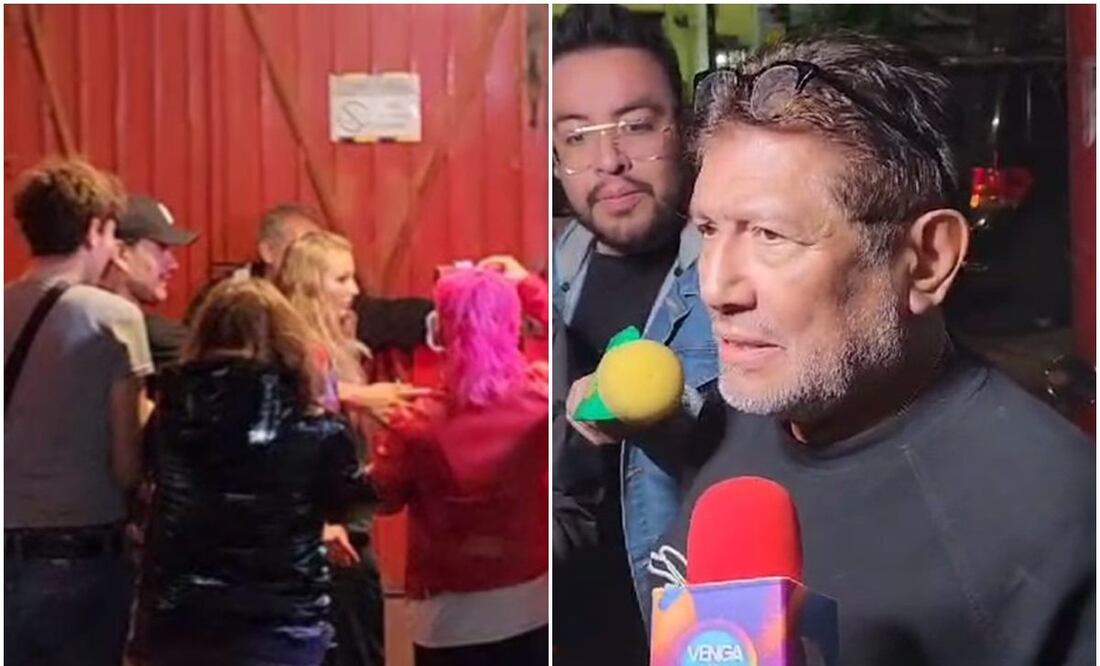 Irina Baeva huye del salón Los Ángeles por una puerta y Juan Osorio confirma su salida de "Aventurera". Foto: Jesús Díaz/EL UNIVERSAL