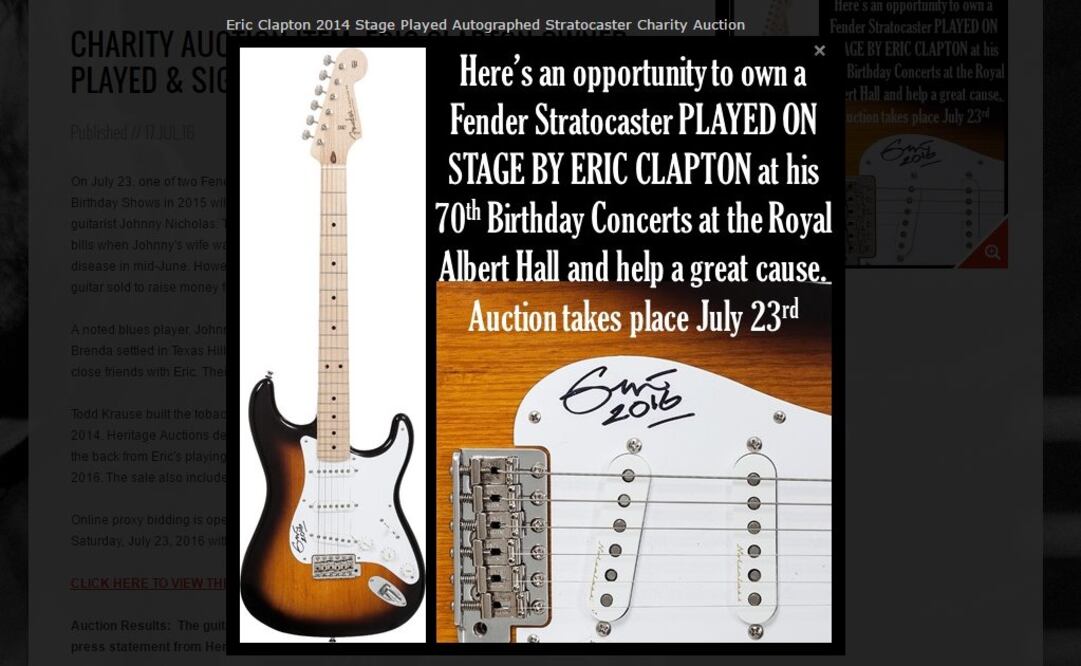 Tomada de whereseric.com/eric-clapton-news