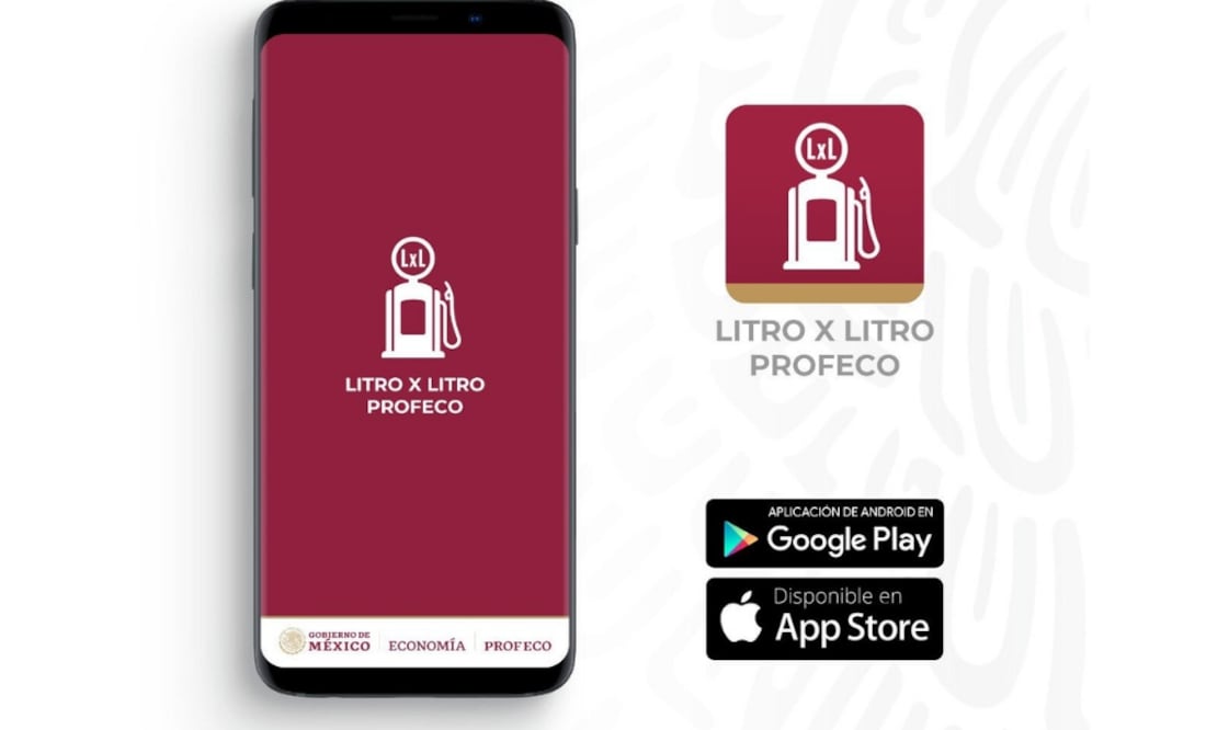 "Litro x Litro", la nueva app de gasolina de la Profeco
