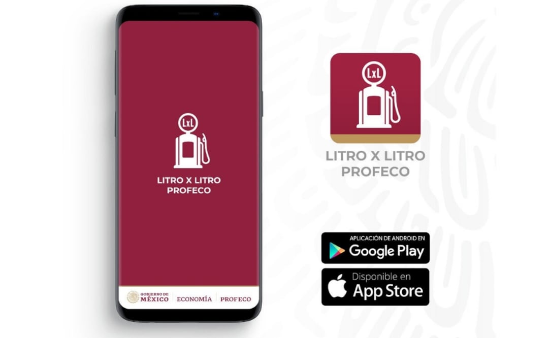 "Litro x Litro", la nueva app de gasolina de la Profeco
