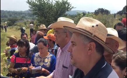 Equipo de transición de AMLO escucha detonaciones durante recorrido
