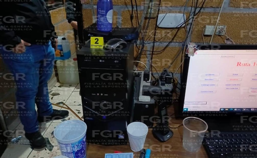 Inmueble donde almacenaban combustible ilegal (10/02/2026). Foto: Especial